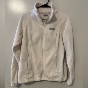 Columbia Cream Fleece Jacket